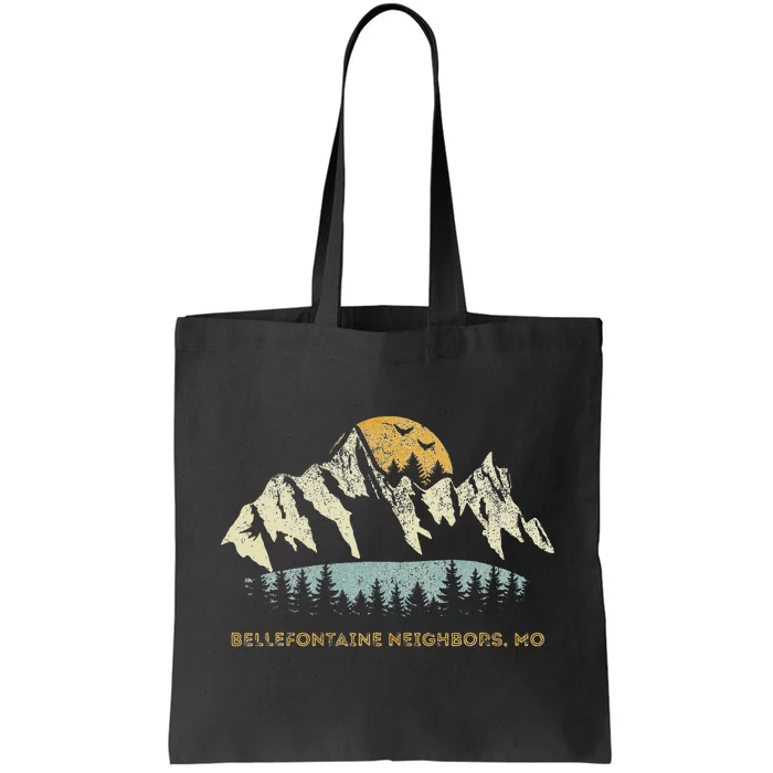 Bellefontaine Neighbors Missouri Mountain Sunset Sunrise Mo Tote Bag