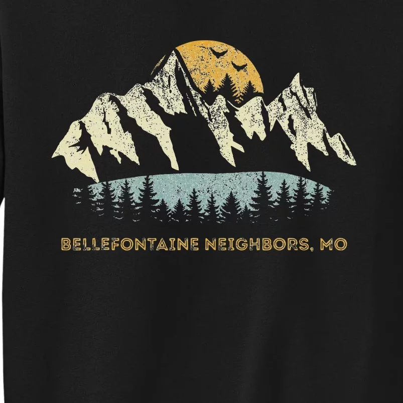 Bellefontaine Neighbors Missouri Mountain Sunset Sunrise Mo Tall Sweatshirt