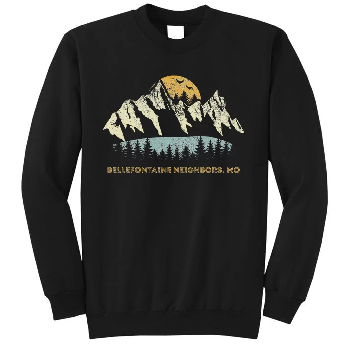 Bellefontaine Neighbors Missouri Mountain Sunset Sunrise Mo Tall Sweatshirt