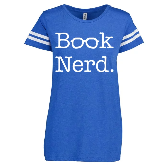 Book Nerd Meaningful Gift Enza Ladies Jersey Football T-Shirt