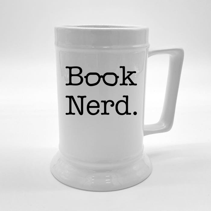 Book Nerd Meaningful Gift Front & Back Beer Stein