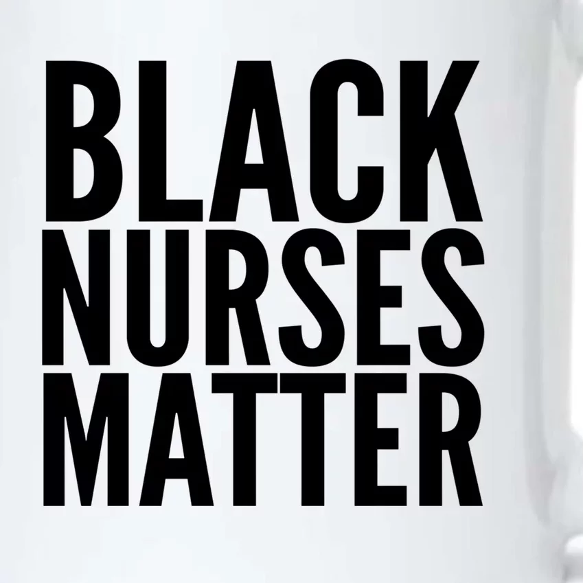 Black Nurses Matter Love Support All Nurses Black Nurses Gift Black Color Changing Mug