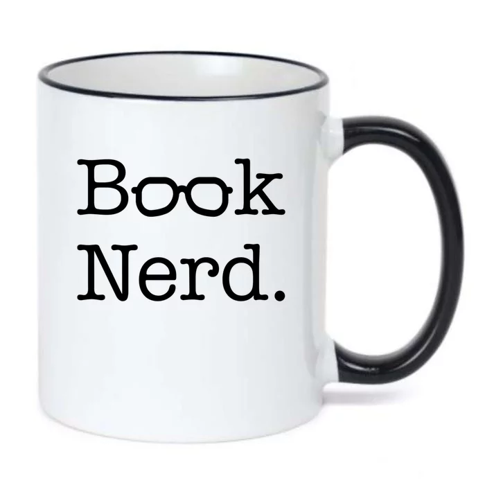 Book Nerd Meaningful Gift Black Color Changing Mug