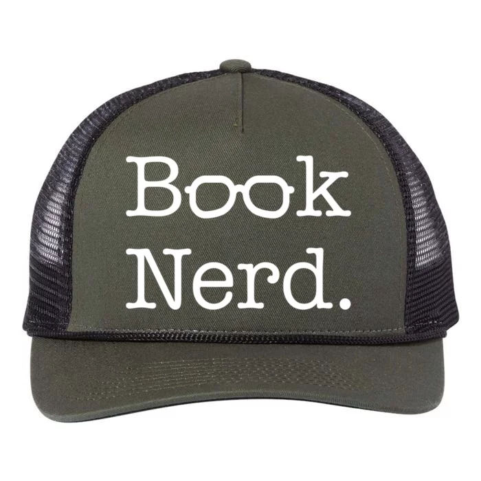 Book Nerd Meaningful Gift Retro Rope Trucker Hat Cap