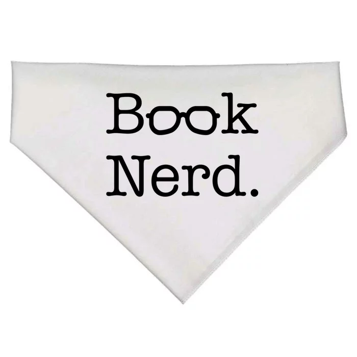 Book Nerd Meaningful Gift USA-Made Doggie Bandana