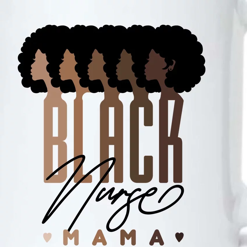 Black Nurse Mama Black History Month Black Color Changing Mug