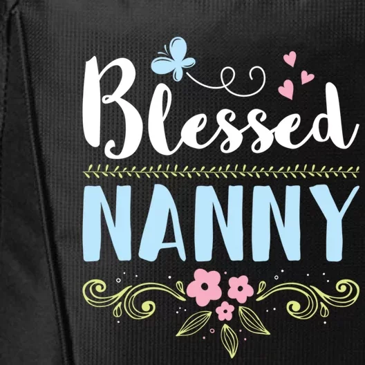 Blessed Nanny Nannies Sitter Gift City Backpack