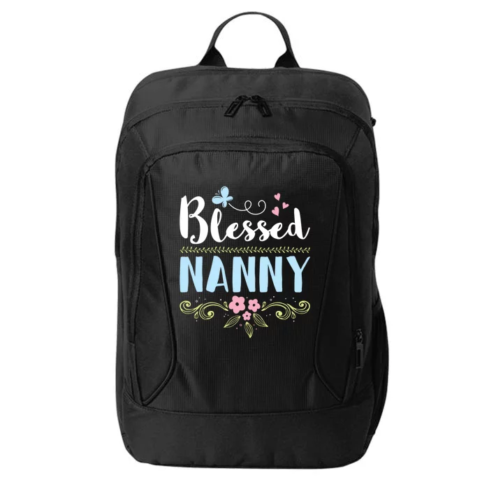 Blessed Nanny Nannies Sitter Gift City Backpack