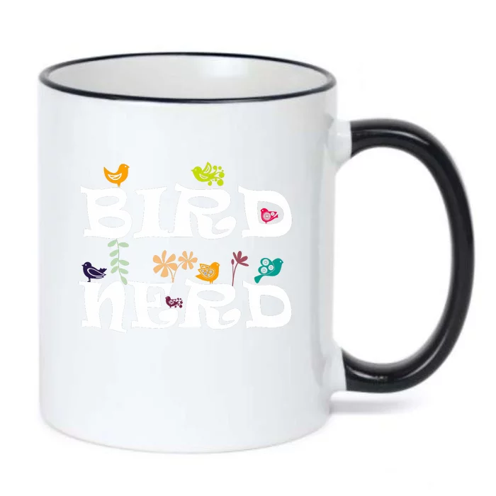 Bird Nerd Ornithology Science Birds Spicies Birdwatching Black Color Changing Mug