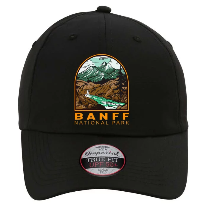 Banff National Park Canada Vintage Emblem The Original Performance Cap