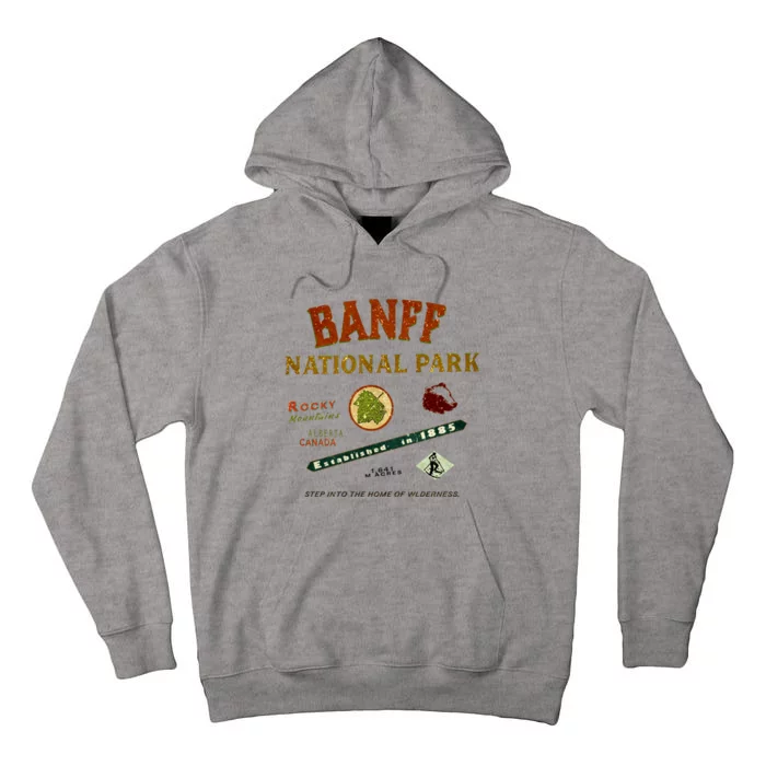 Banff National Park Canadian Rockies Tall Hoodie