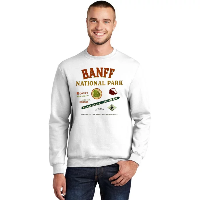 Banff National Park Canadian Rockies Sweatshirt