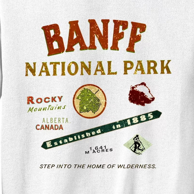 Banff National Park Canadian Rockies Sweatshirt