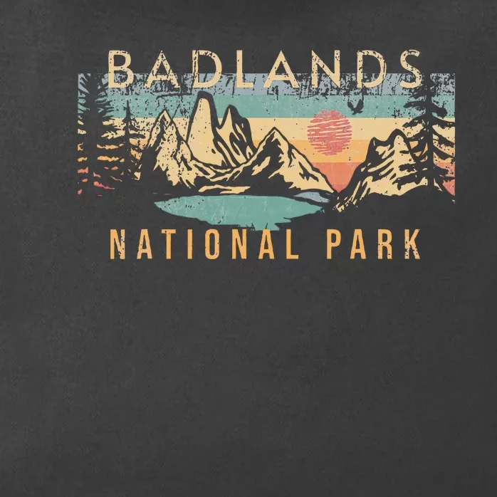 Badlands National Park Zip Tote Bag