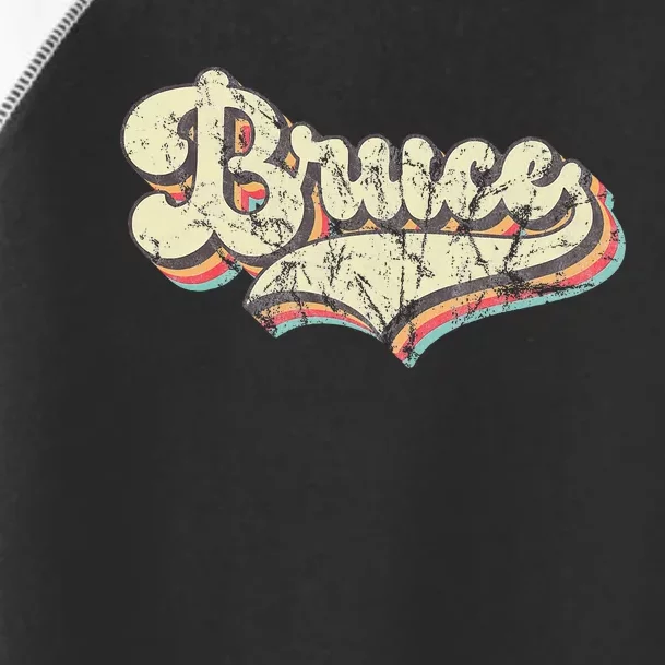 Bruce Name Personalized Toddler Fine Jersey T-Shirt