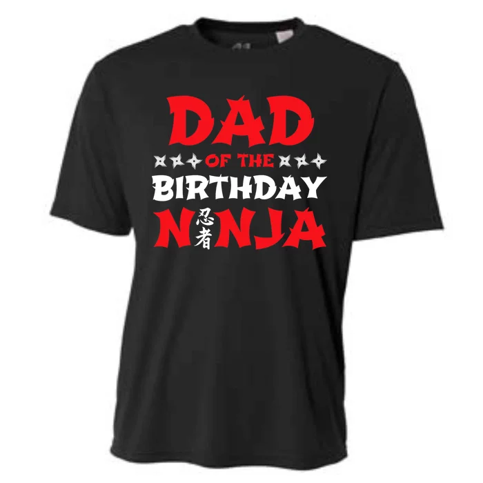 Birthday Ninja - Party - Dad of the Birthday Ninja Cooling Performance Crew T-Shirt