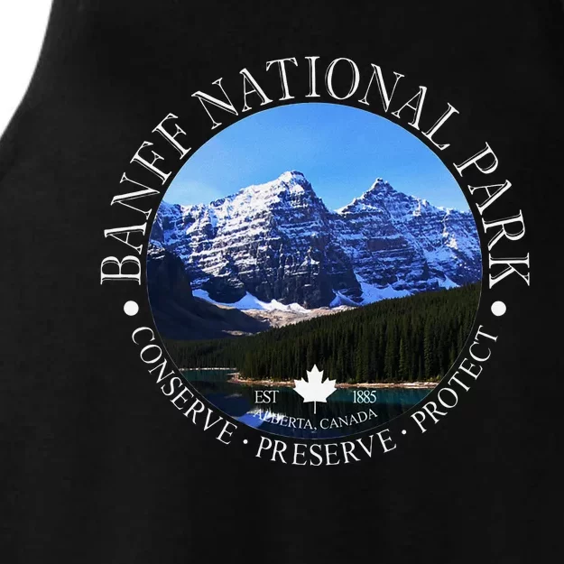 Banff National Park Conservation Gift Ladies Tri-Blend Wicking Tank