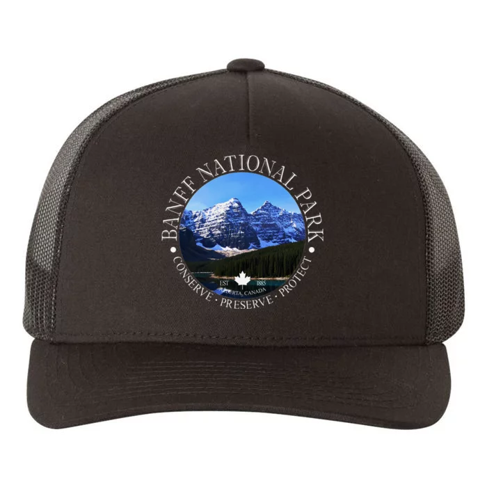 Banff National Park Conservation Gift Yupoong Adult 5-Panel Trucker Hat