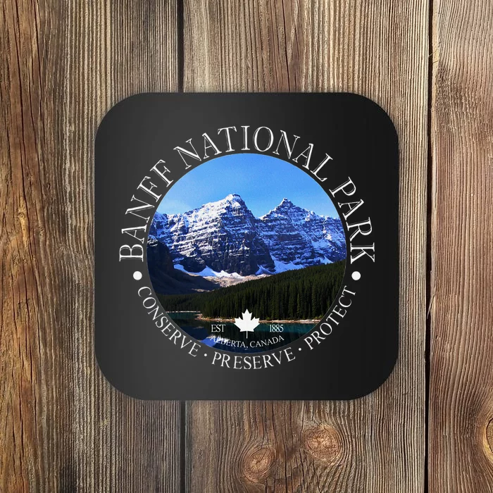 Banff National Park Conservation Gift Coaster