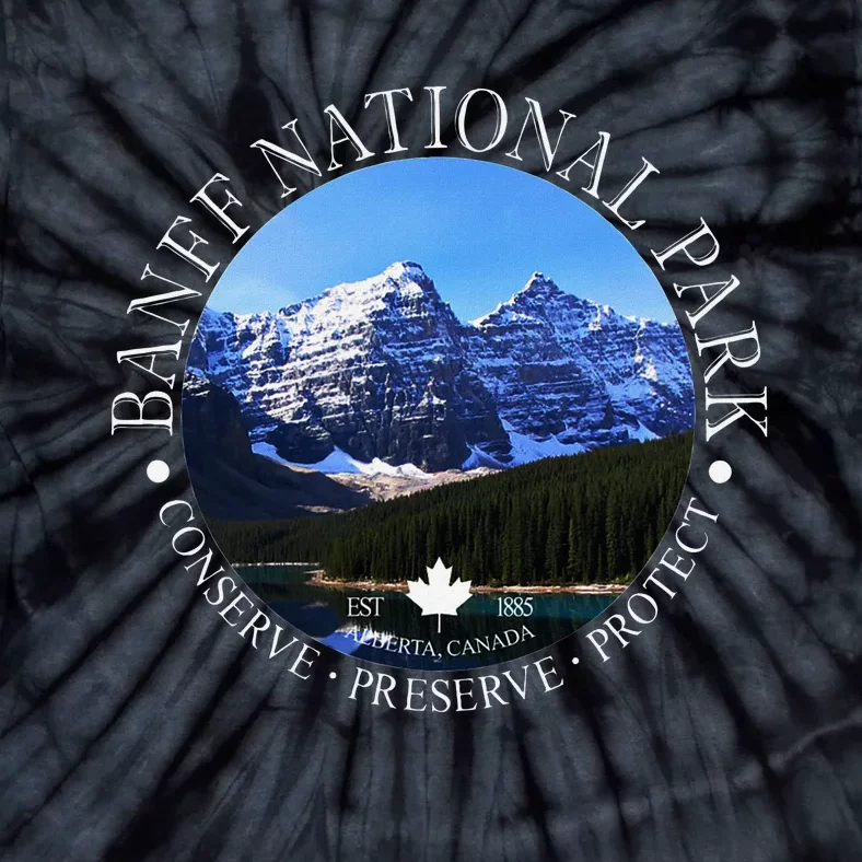 Banff National Park Conservation Gift Tie-Dye T-Shirt