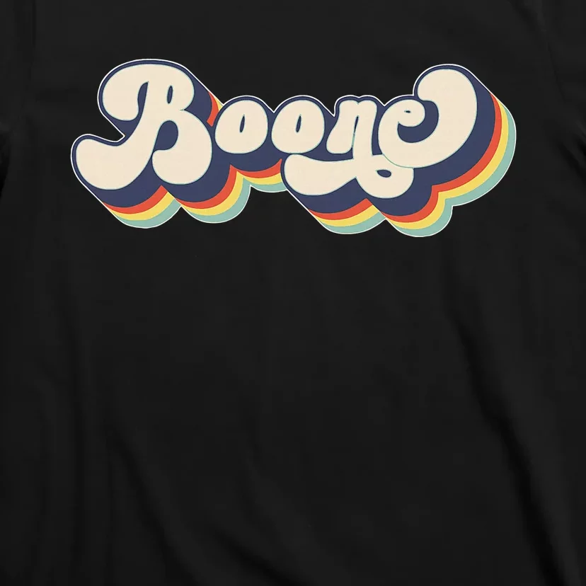 Boone Name Personalized Surname First Name Boone T-Shirt