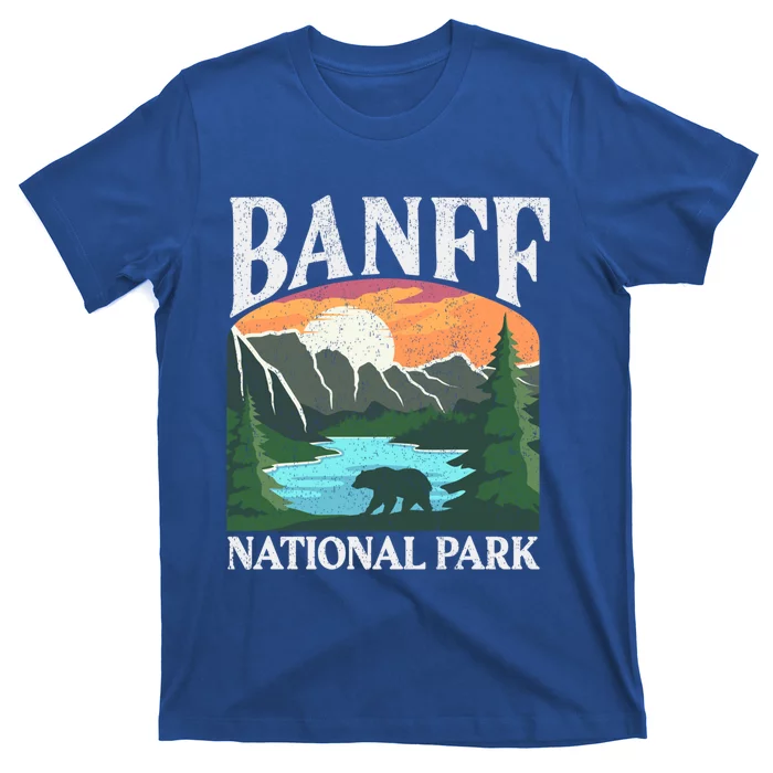 Banff National Park Lake Louise Rocky Mountains Canada Gift T-Shirt