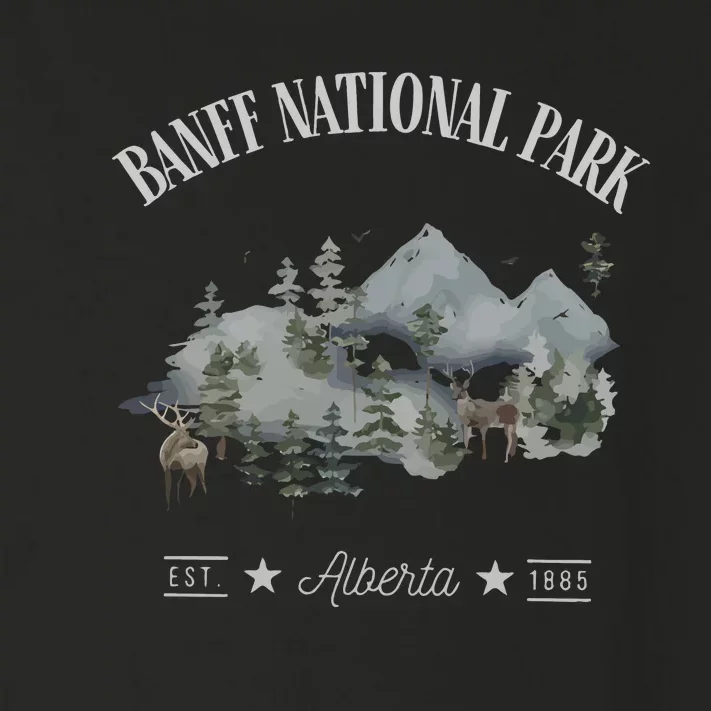 Banff National Park Alberta Rocky Mountain Canada Toddler Long Sleeve Shirt