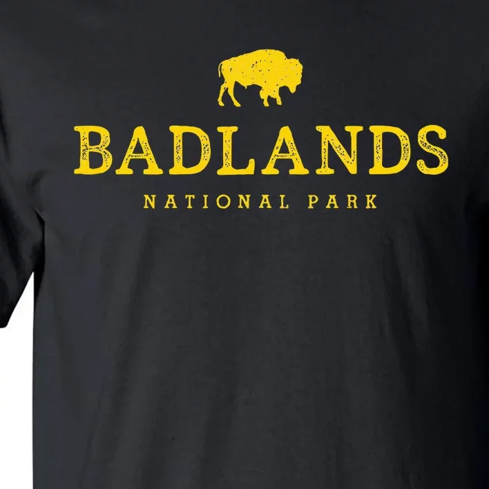 Badlands National Park Bison South Dakota Buffalo Souvenir Tall T-Shirt