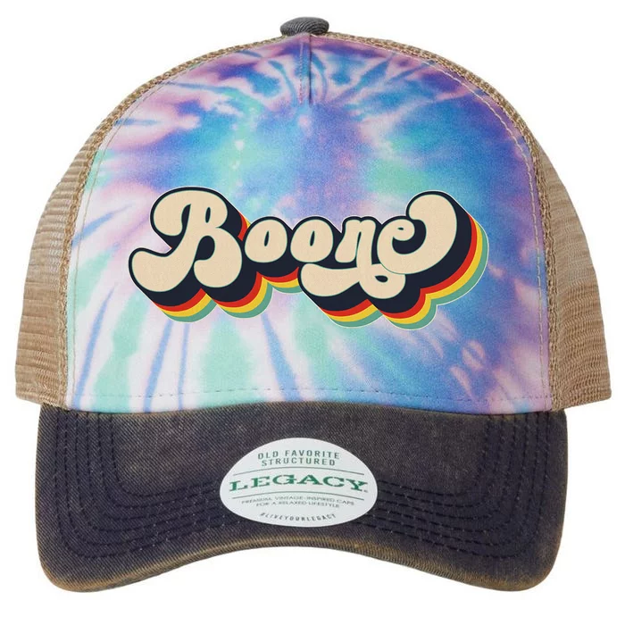 Boone Name Personalized Surname First Name Boone Legacy Tie Dye Trucker Hat