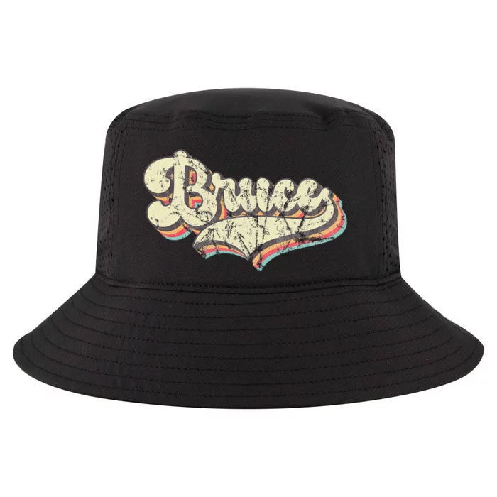 Bruce Name Personalized Cool Comfort Performance Bucket Hat