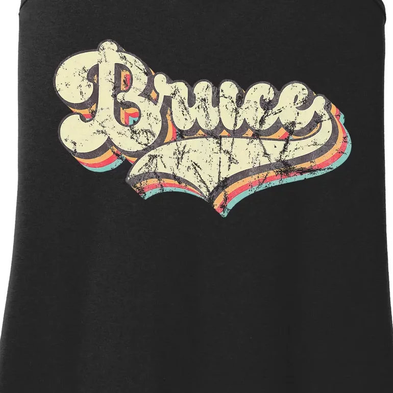 Bruce Name Personalized Ladies Essential Tank