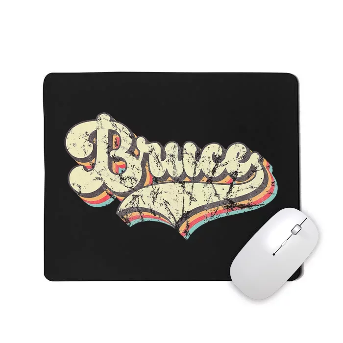 Bruce Name Personalized Mousepad