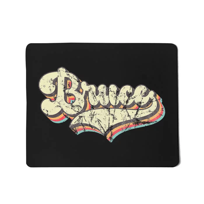 Bruce Name Personalized Mousepad