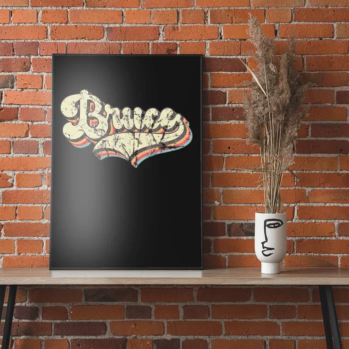 Bruce Name Personalized Poster