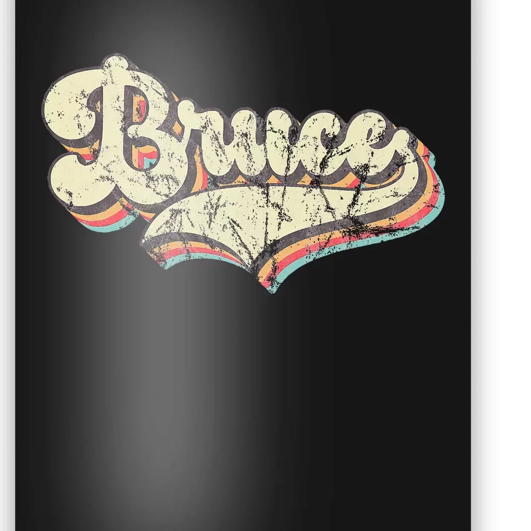 Bruce Name Personalized Poster