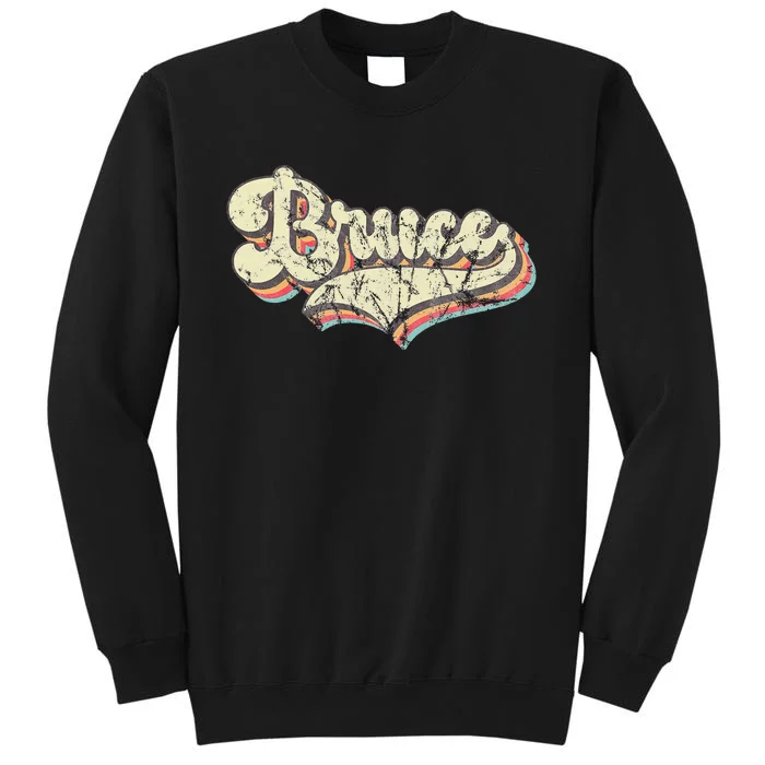 Bruce Name Personalized Tall Sweatshirt