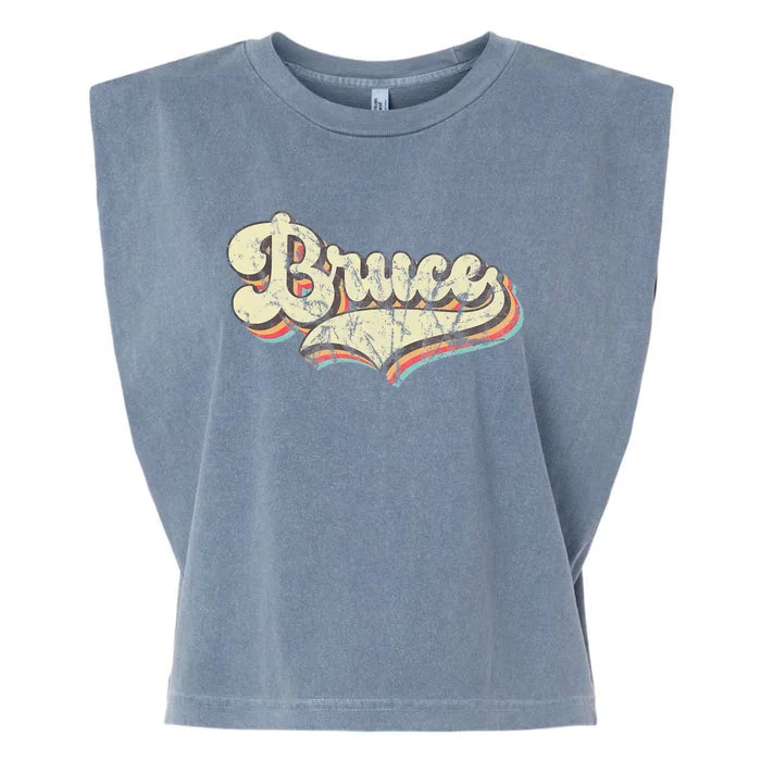 Bruce Name Personalized Garment-Dyed Women's Muscle Tee