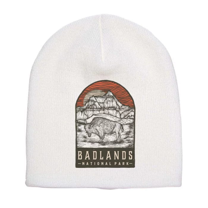 Badlands National Park Short Acrylic Beanie