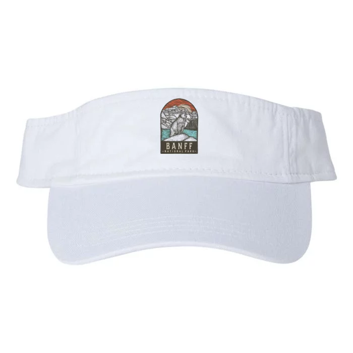 Banff National Park Valucap Bio-Washed Visor