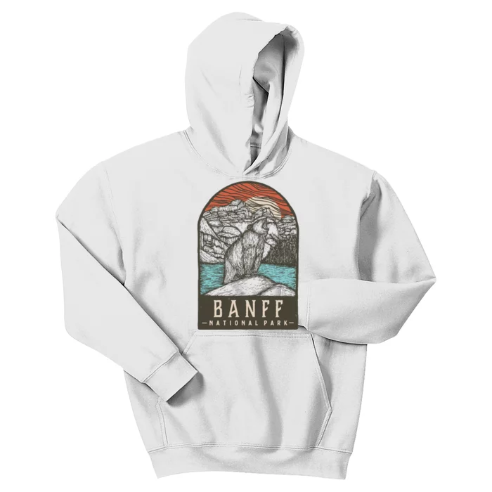 Banff National Park Kids Hoodie