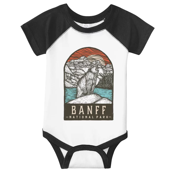 Banff National Park Infant Baby Jersey Bodysuit