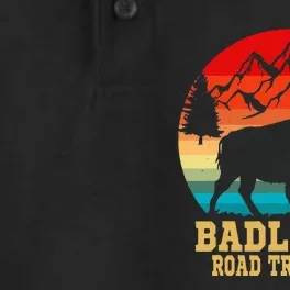 Badlands National Park South Dakota Buffalo Bison Road Trip Dry Zone Grid Performance Polo