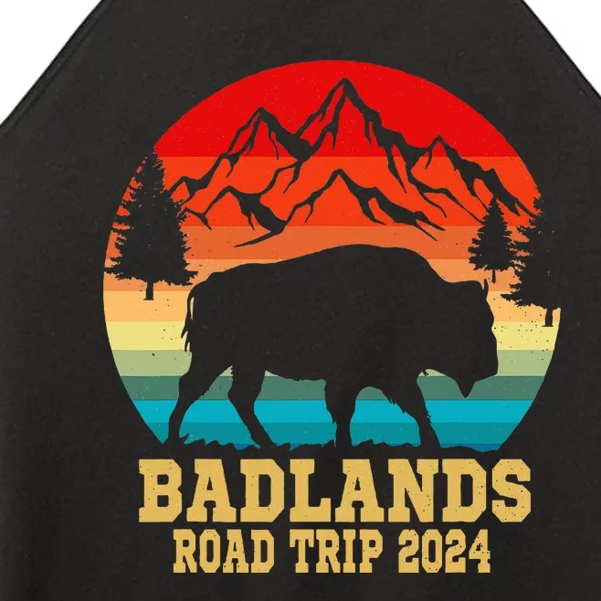 Badlands National Park South Dakota Buffalo Bison Road Trip Women’s Perfect Tri Rocker Tank