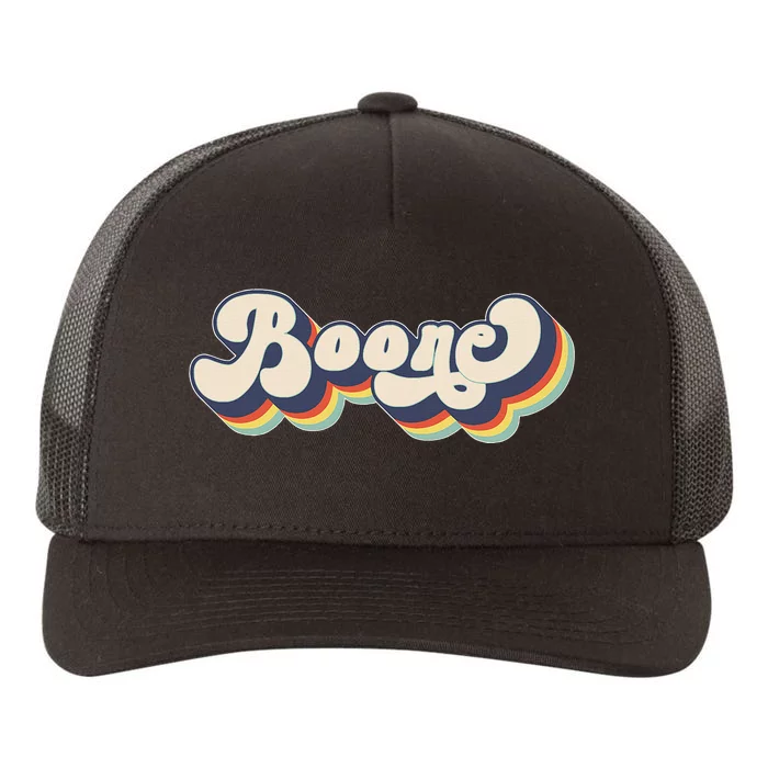 Boone Name Personalized Surname First Name Boone Yupoong Adult 5-Panel Trucker Hat