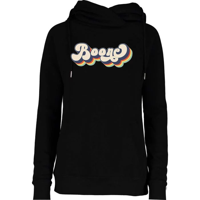 Boone Name Personalized Surname First Name Boone Womens Funnel Neck Pullover Hood