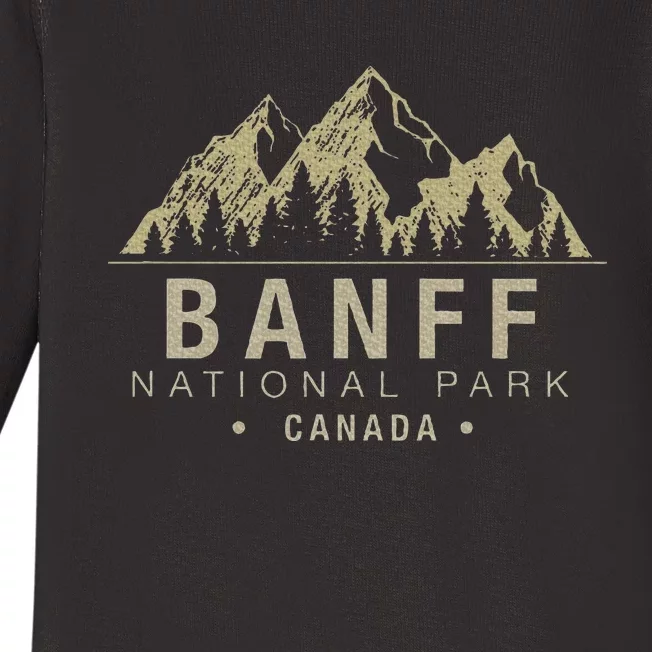 Banff National Park Baby Long Sleeve Bodysuit