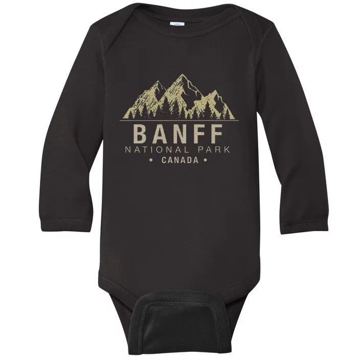 Banff National Park Baby Long Sleeve Bodysuit