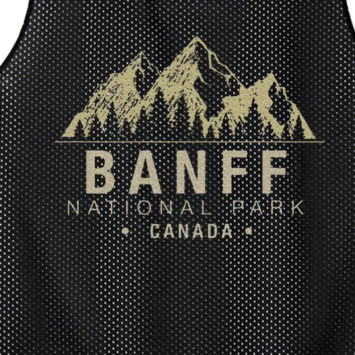 Banff National Park Mesh Reversible Basketball Jersey Tank