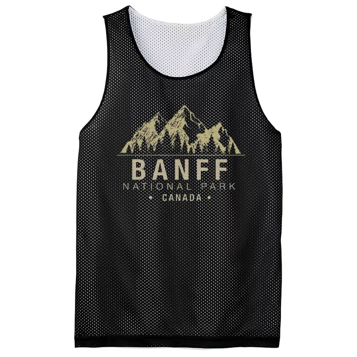 Banff National Park Mesh Reversible Basketball Jersey Tank