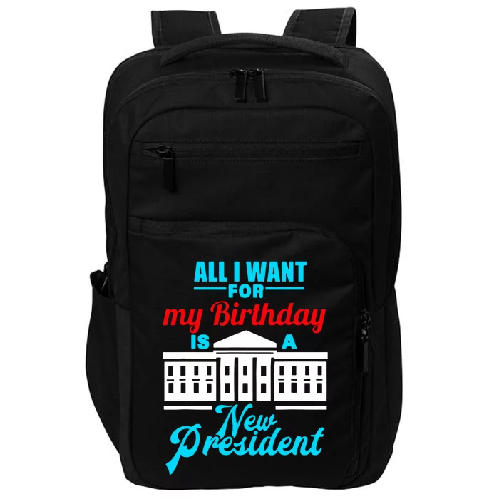 Birthday New President Election Impact Tech Backpack